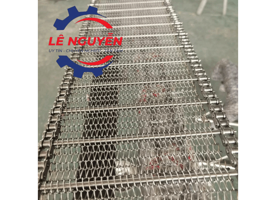 Băng tải lưới inox sợi xoắn