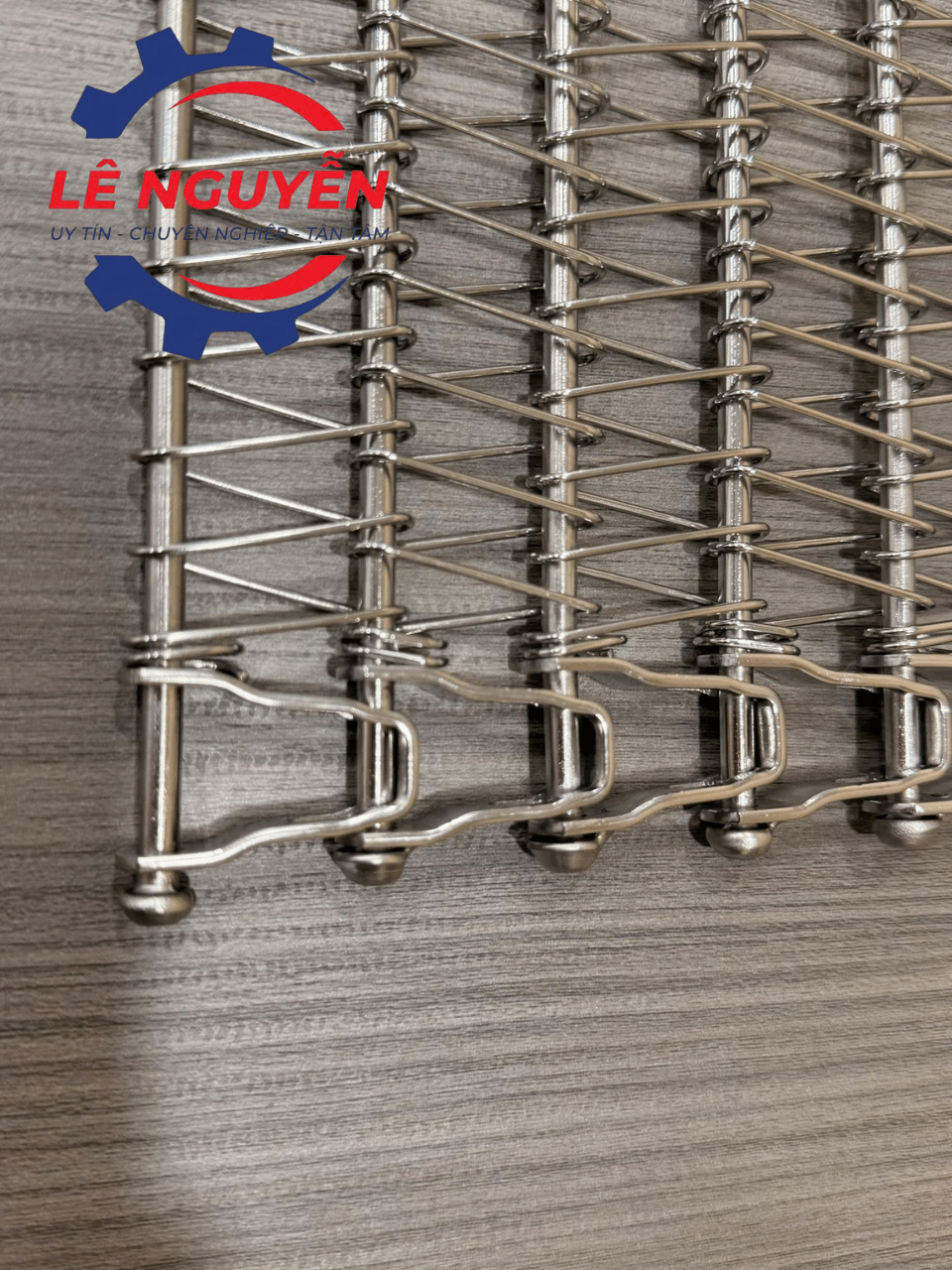 Băng tải lưới inox sợi xoắn - Ảnh 3
