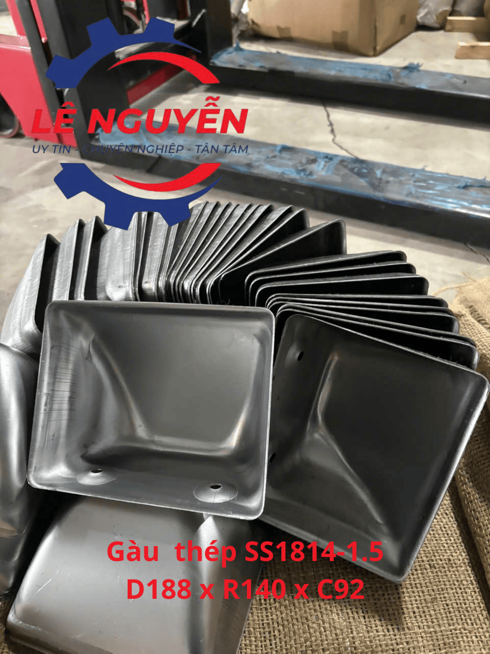 Gàu tải thép (Gàu múc) Sanwei - Ảnh 4