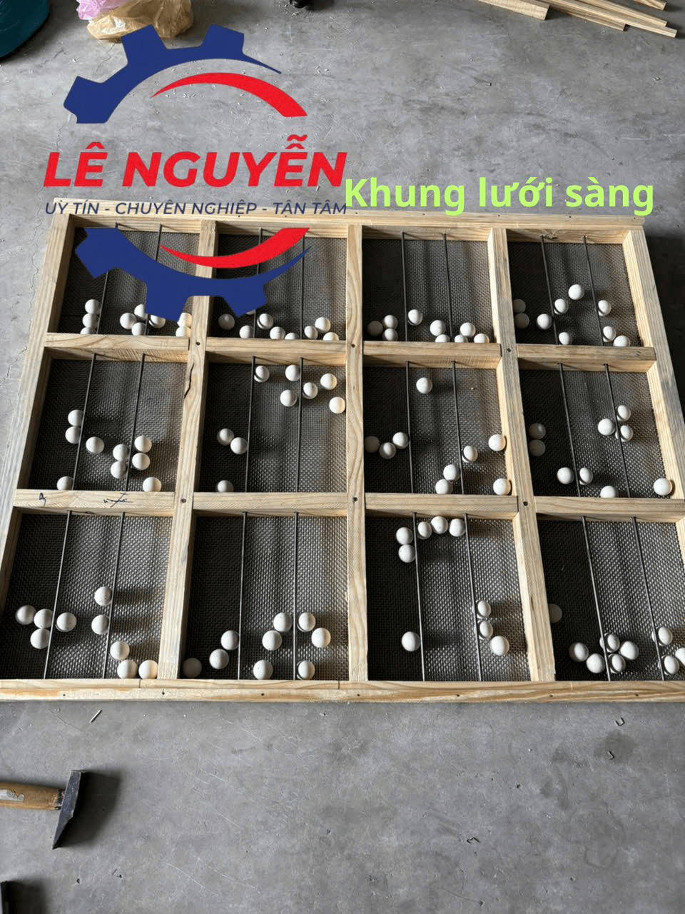 Khung sàng rung - Ảnh 4